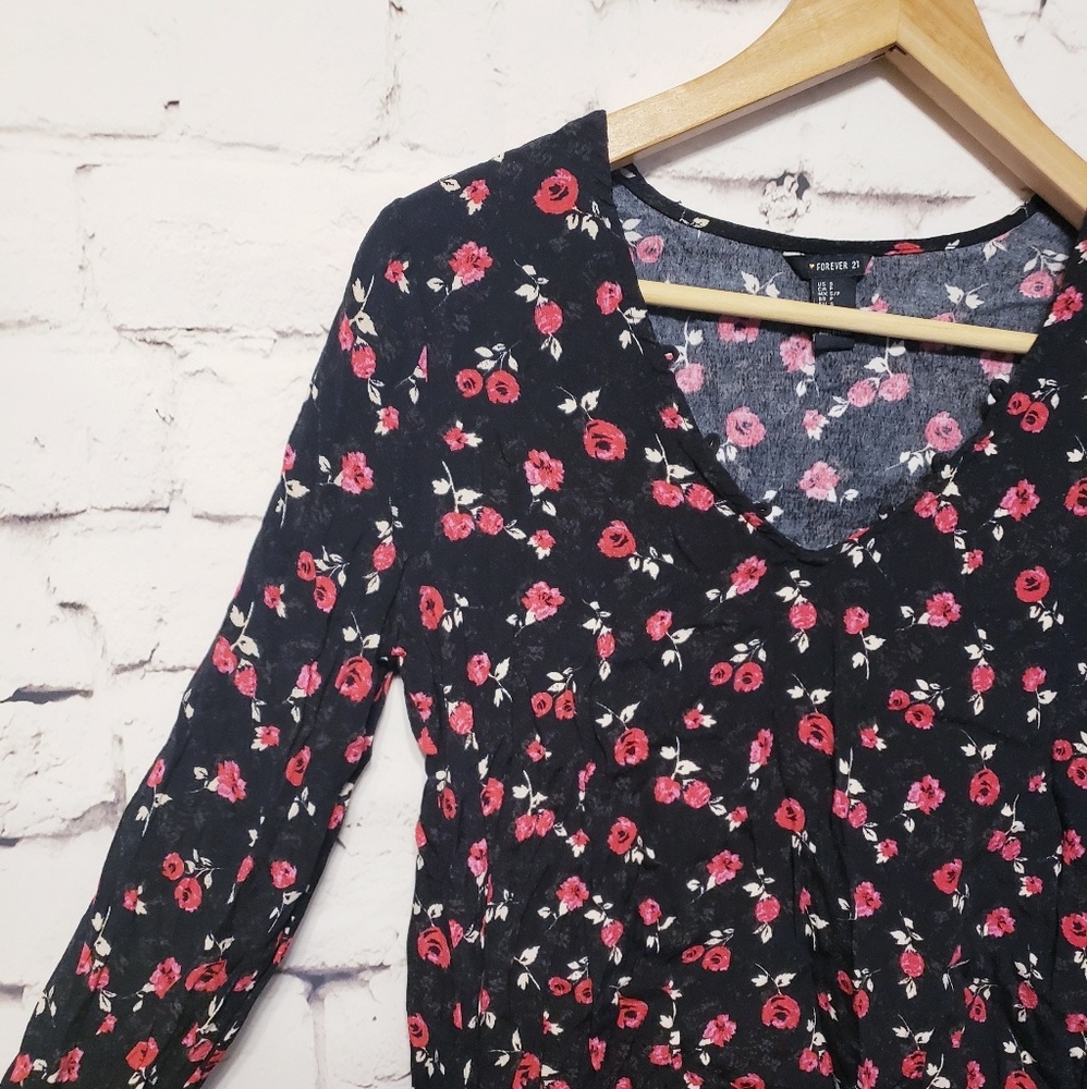 Forever 21 floral top